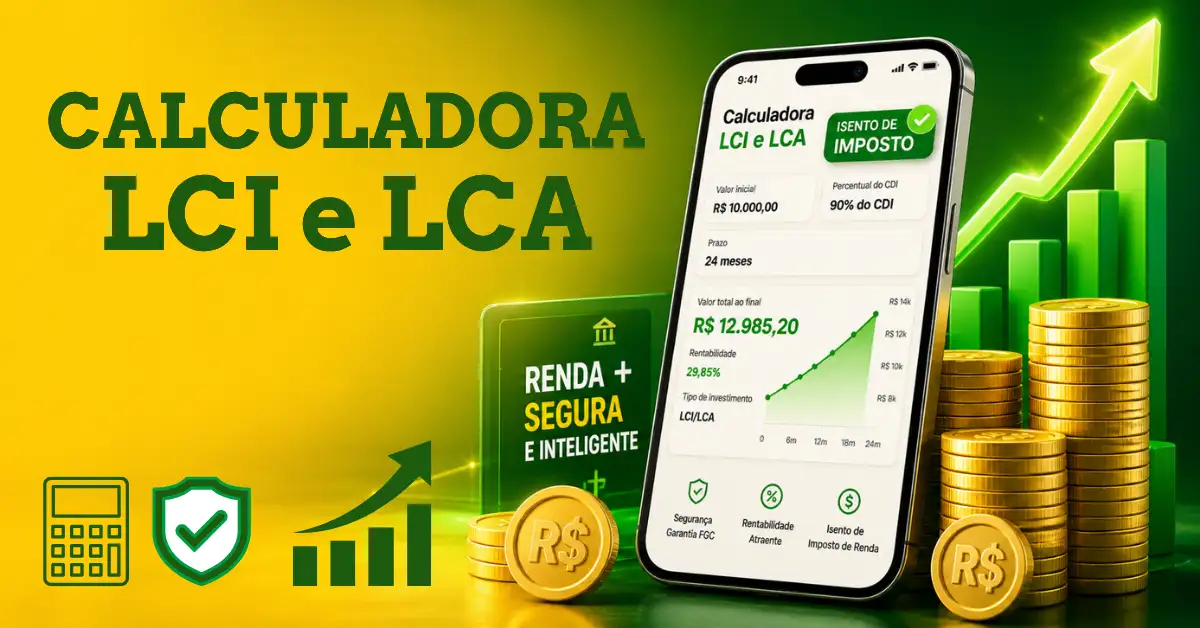 Calculadora de LCI e LCA Simule Rendimentos e Compare com CDB